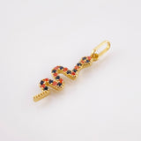 Dije serpiente 1.15gr / 1 in / Oro Amarillo 18K ©