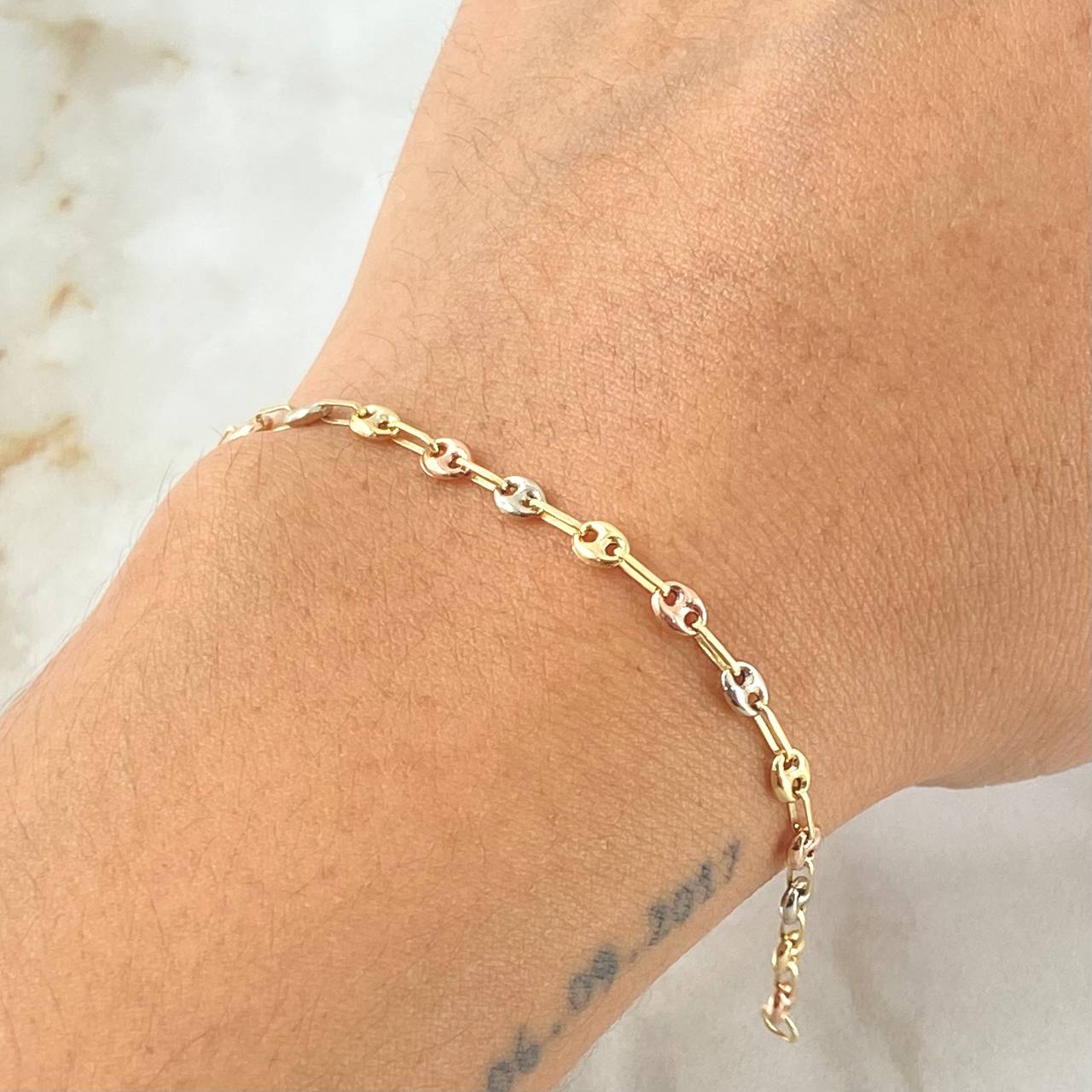 Bracelet GC 1.95gr / 7.5in / 18K Gold
