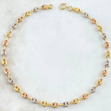 Tobillera GC 3.15gr / 25cm / Oro 18K