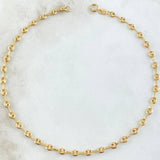 Anklet Gc 2.6 g / 10 1/4 in / 3.2 mm 18K Yellow Gold