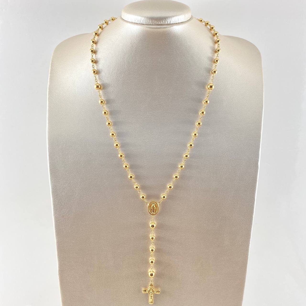 Miraculous Virgin Rosary 12.9gr / 23.6in / 18K Gold ©