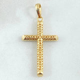 Cross Mesh Pendant 2.05gr / 4cm / 18K Gold