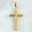 Pendant Cross Mesh 2.05gr / 1.6in / 18K Gold ©