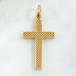 Pendant Cross Mesh 2.05 g / 1 1/2 in Yellow Gold 18K