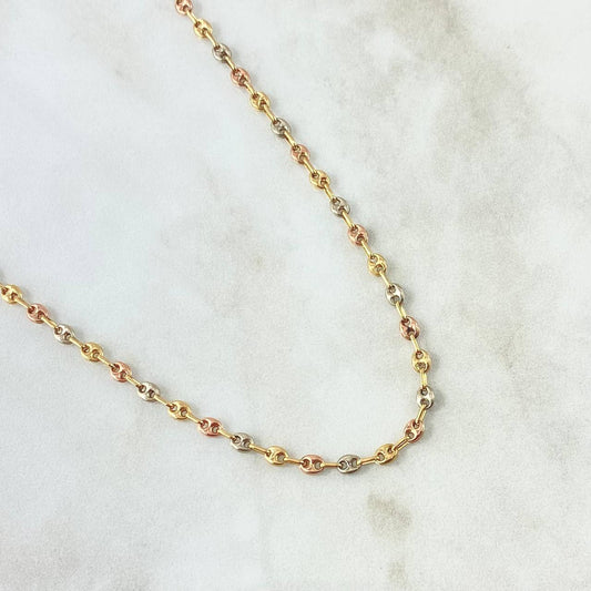 Cadena GC 4.95gr / 40cm / Tres Oros 18K ©