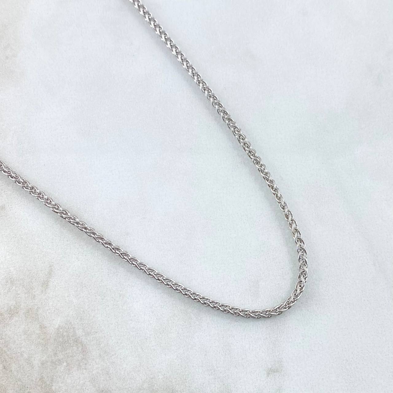 Franco Chain 3.25gr / 45cm / 2mm White Gold +4 18K ©