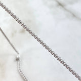 Franco Chain 3.25gr / 45cm / 2mm White Gold +4 18K ©