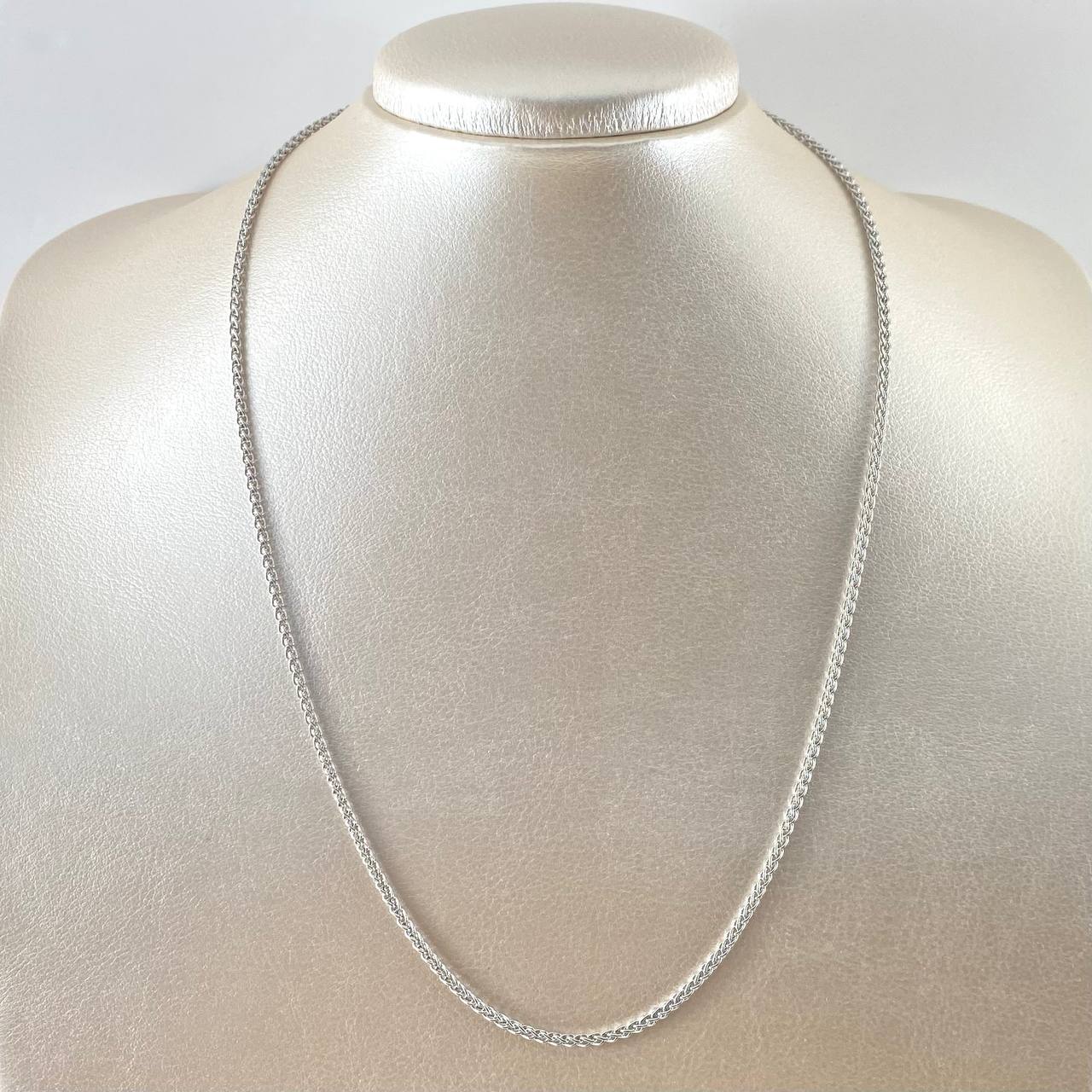 Franco Chain 3.25gr / 45cm / 2mm White Gold +4 18K ©