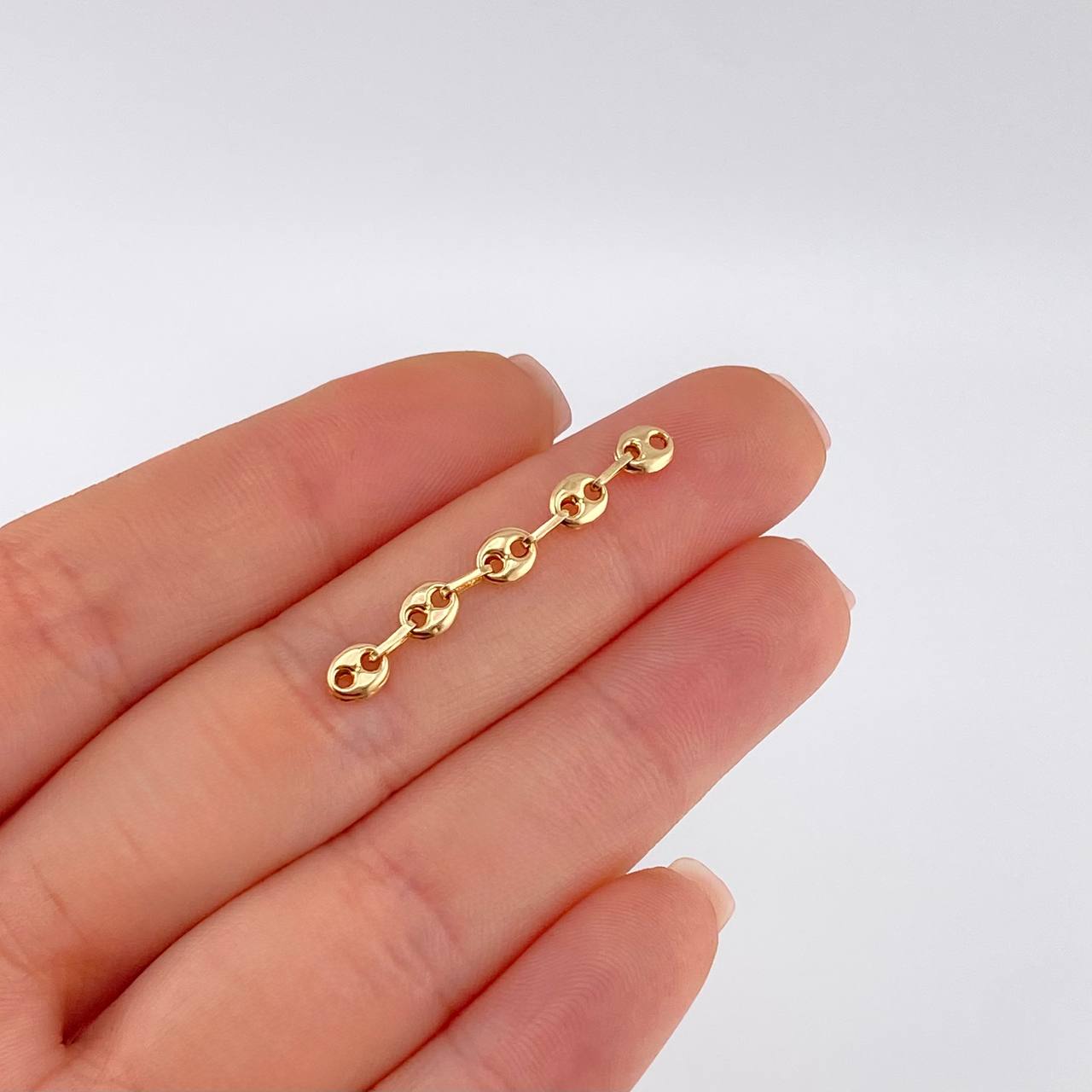 Charm Gc 0.4 g / 1 1/2 in Yellow Gold 18K
