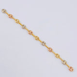 Charm Gc 0.65 g / 3 in Three 18K Golds