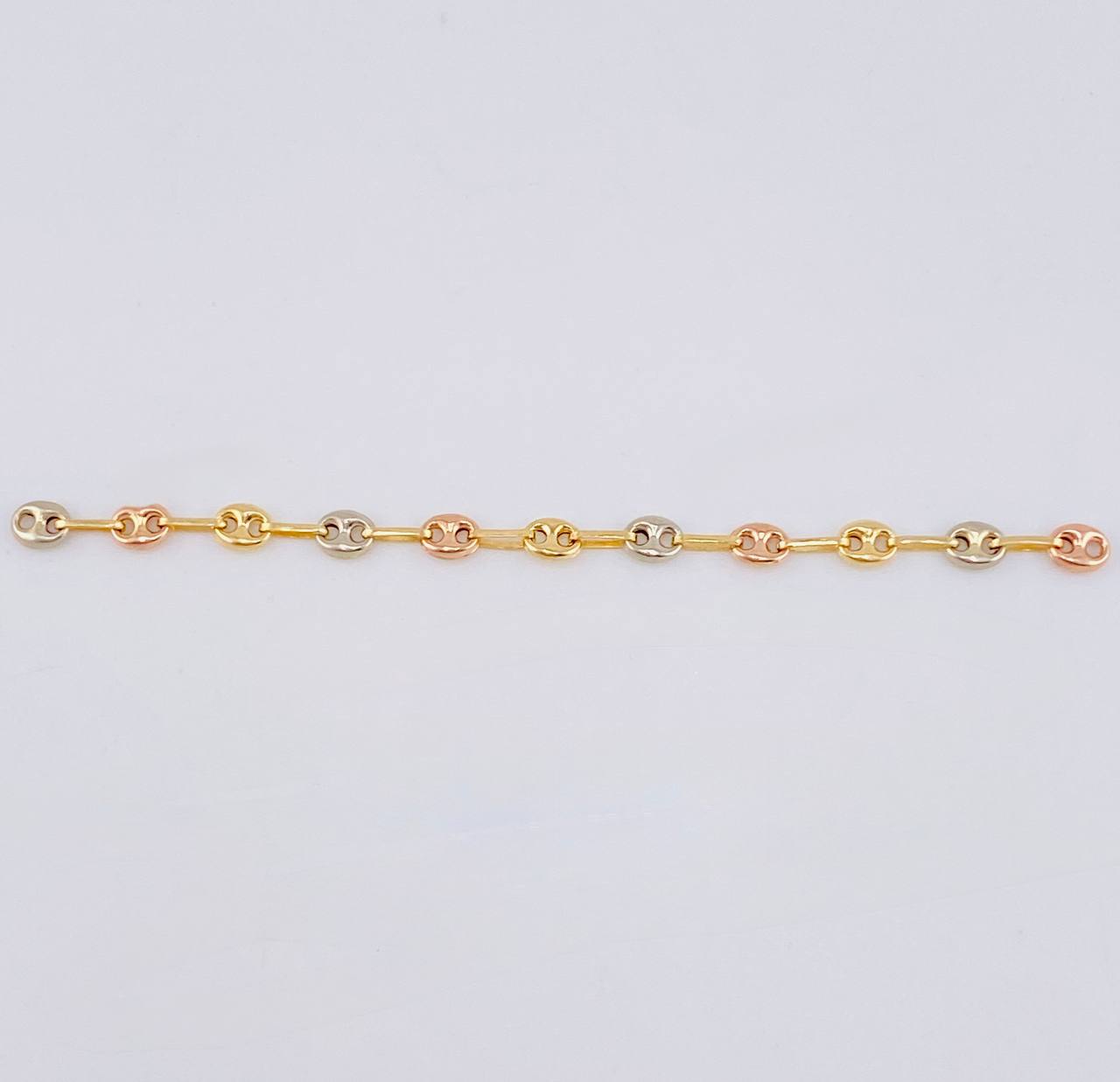 Charm Gc 0.65 g / 3 in Three 18K Golds