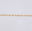 Charm Gc 0.65 g / 3 in Three 18K Golds