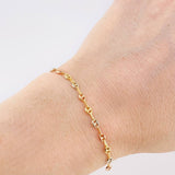 Charm Gc 0.65 g / 3 in Three 18K Golds