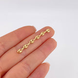 Herraje Gc 0.65 g / 1 3/4 in Oro Amarillo 18K