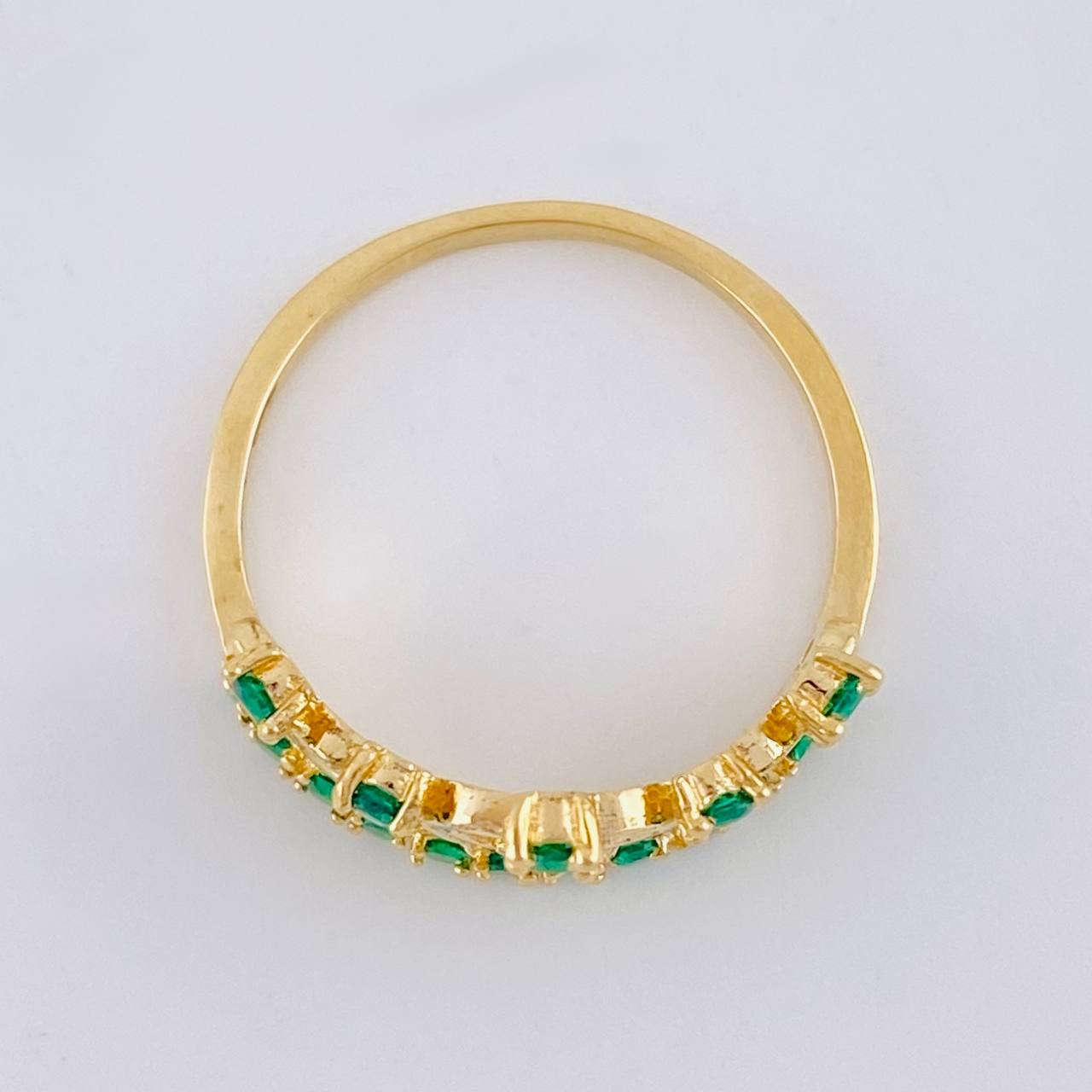 Anillo Corazón Corona 15S 2.5 g / T6 Oro Amarillo 18K