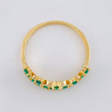 Anillo Corazón Corona 15S 2.5 g / T6 Oro Amarillo 18K