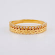 Anillo Churumbela Oso Ts 2.65 g / T7 1/4 Oro Amarillo 18K