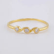 Intertwined Bubbles Ring 1.15 g / T5 1/2 Yellow Gold 18K