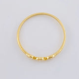Intertwined Bubbles Ring 1.15 g / T5 1/2 Yellow Gold 18K