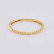 Anillo Burbujas Parciales 1.2 g / T6 1/2 Oro Amarillo 18K