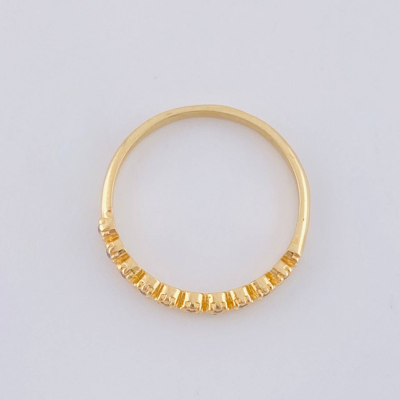 Churumbela Bubbles Ring 1.6 g / T6 3/4 18K Yellow Gold