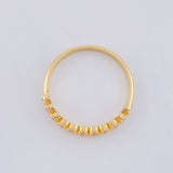 Churumbela Bubbles Ring 1.6 g / T6 3/4 18K Yellow Gold