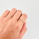 Churumbela Bubbles Ring 1.6 g / T6 3/4 18K Yellow Gold