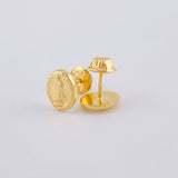 Topos Virgen Guadalupe 0.75 g / in / 8.2 mm Oro Amarillo 18K