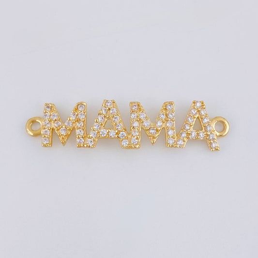 Herraje Mama 1.25 g / 3/4 in Oro Amarillo 18K