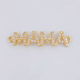 Herraje Mama 1.25 g / 1 1/4 in Oro Amarillo 18K