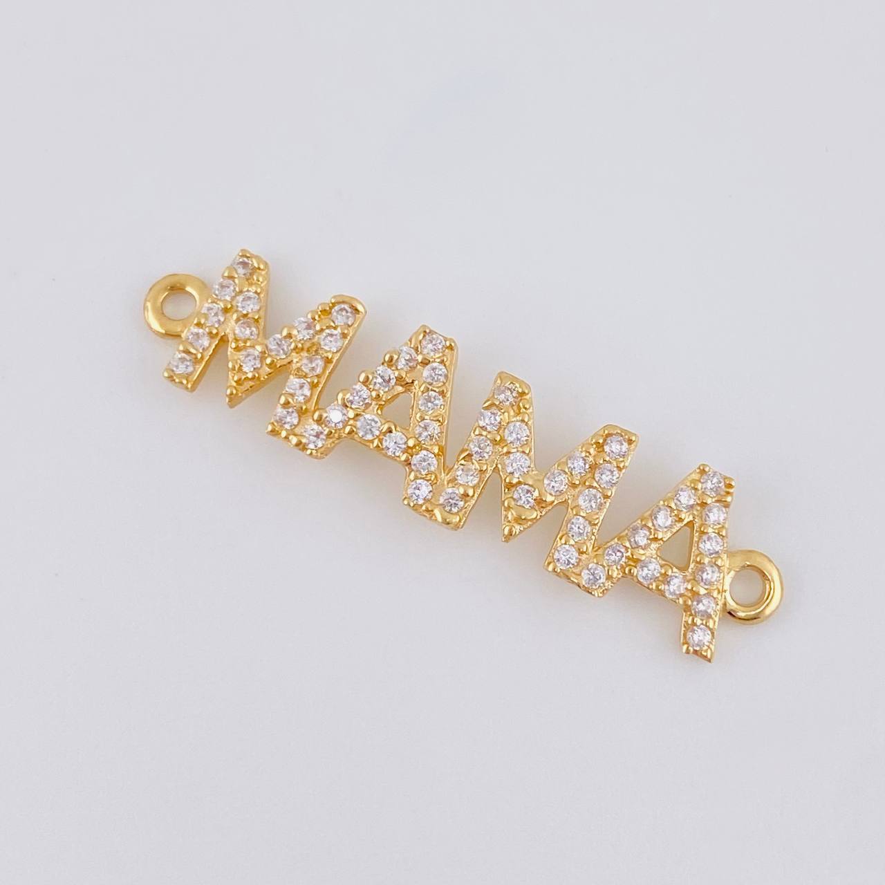 Herraje Mama 1.25 g / 3/4 in Oro Amarillo 18K