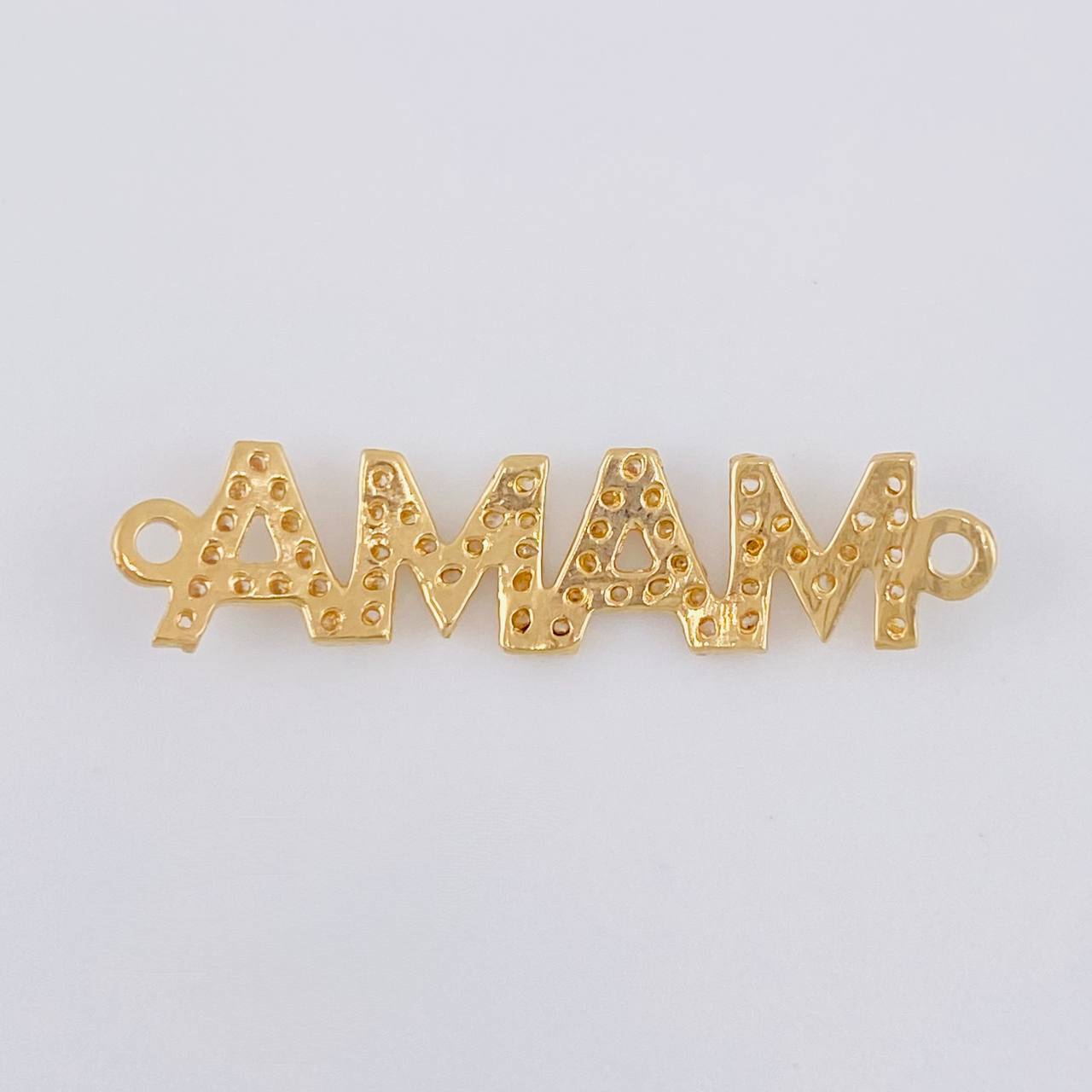 Herraje Mama 1.25 g / 3/4 in Oro Amarillo 18K