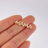 Herraje Mama 1.25 g / 3/4 in Oro Amarillo 18K