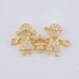 Herraje Familia 1.65 g / 1 in Oro Amarillo 18K