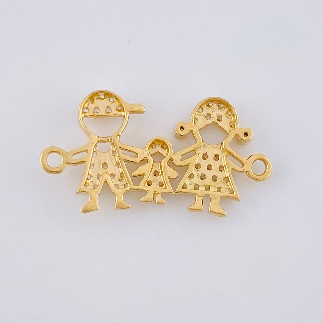 Herraje Familia 1.65 g / 1 in Oro Amarillo 18K