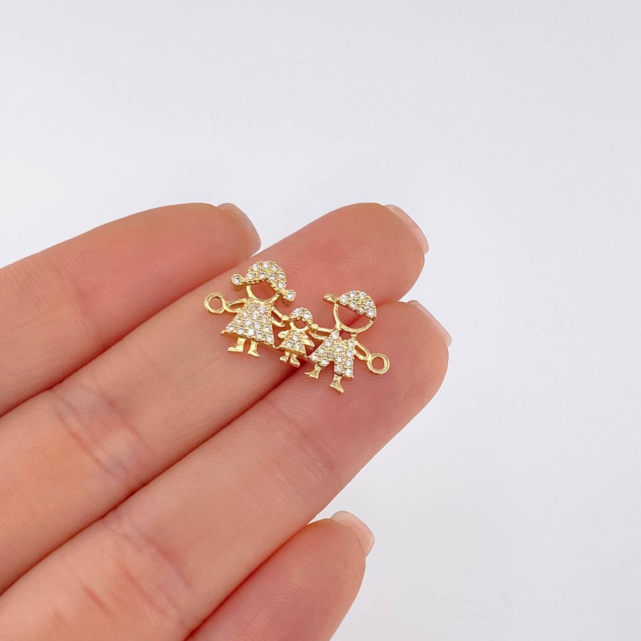 Herraje Familia 1.65 g / 1 in Oro Amarillo 18K