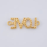 Herraje Love 1.45 g / 1 in Oro Amarillo 18K