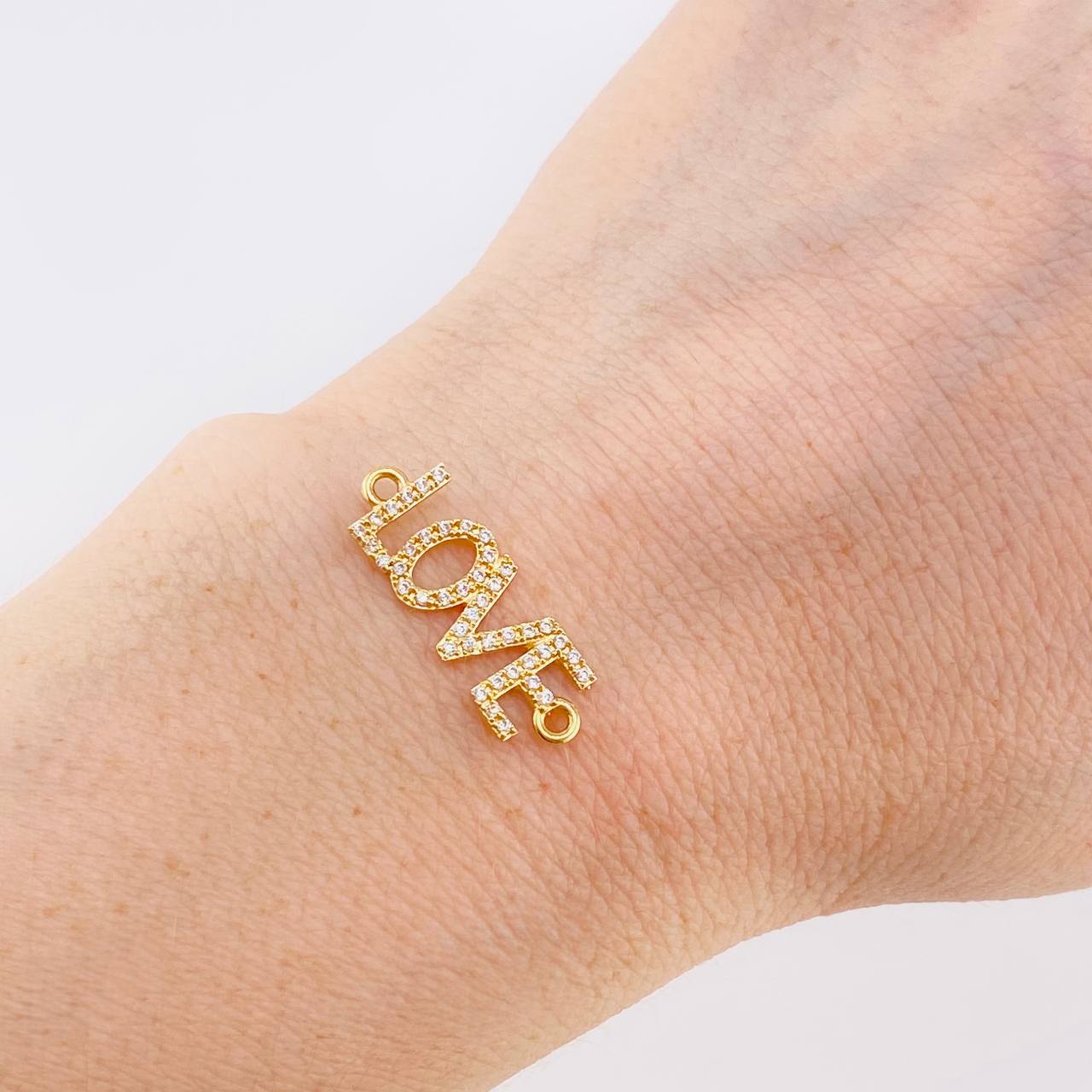 Herraje Love 1.45 g / 1 in Oro Amarillo 18K