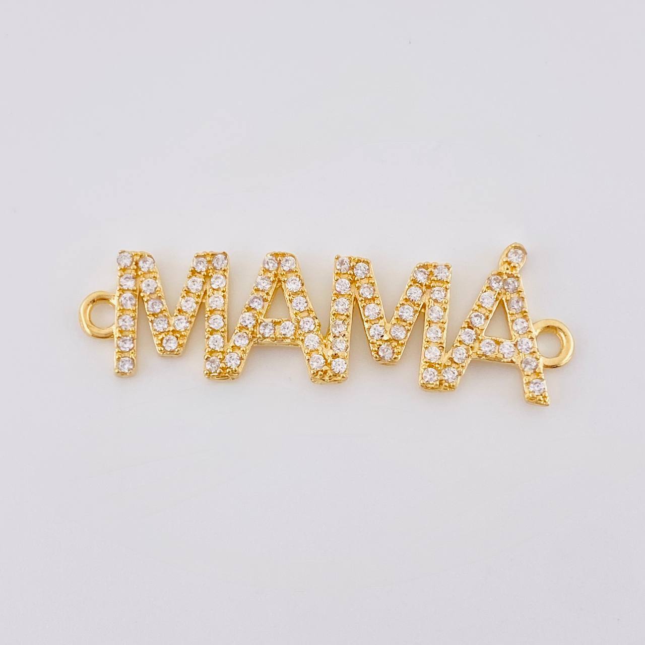 Herraje Mama 1.2 g / 1 1/4 in Oro Amarillo 18K