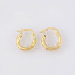 Candongas Jass 0.95gr / 1/2 in / Oro Amarillo 18K *