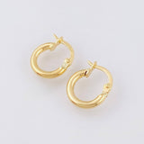 Candongas Jass 0.95gr / 1/2 in / Oro Amarillo 18K *