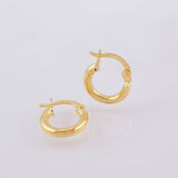 Candongas Jass 0.95gr / 1/2 in / Oro Amarillo 18K *