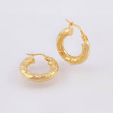 Candongas Noel 2.05gr / 3/4 in / Oro Amarillo 18K