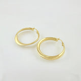 Candongas Siena 2.3gr / 1 1/4 in / Oro Amarillo 18K *