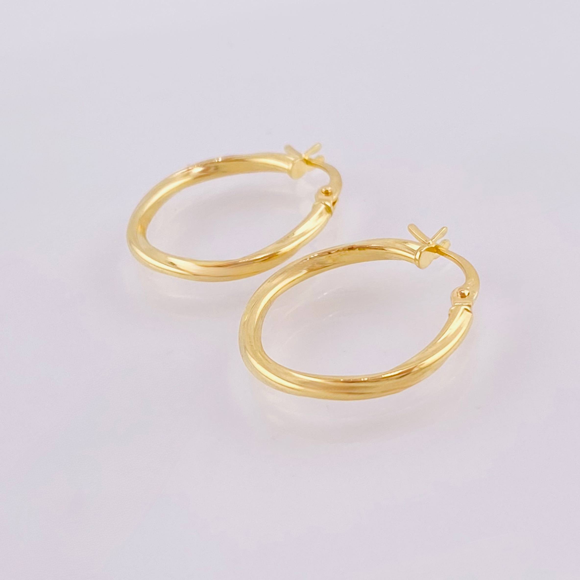 Candongas Mary 1.55gr / 1 in / Oro Amarillo 18K