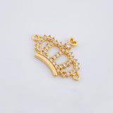 Herraje Corona Realeza Imperial 2gr / 1 in / Oro Amarillo 18K ©