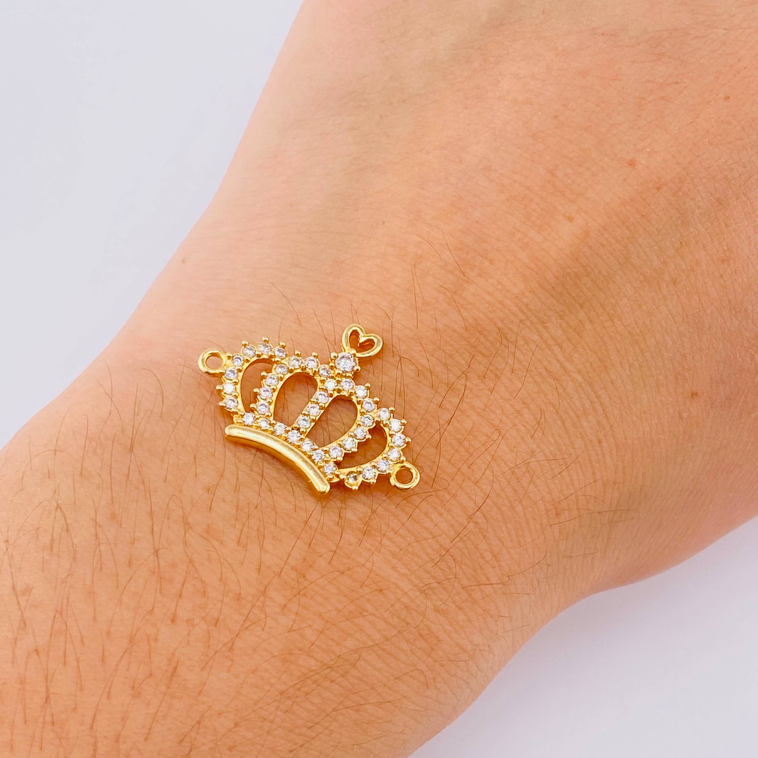Herraje Corona Realeza Imperial 2gr / 1 in / Oro Amarillo 18K ©