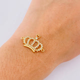Herraje Corona Realeza Imperial 2gr / 1 in / Oro Amarillo 18K ©