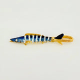 Dije Pez Barra Cuda 11.7gr / 2 in / Oro Amarillo 18K ©