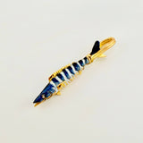 Dije Pez Barra Cuda 11.7gr / 2 in / Oro Amarillo 18K ©